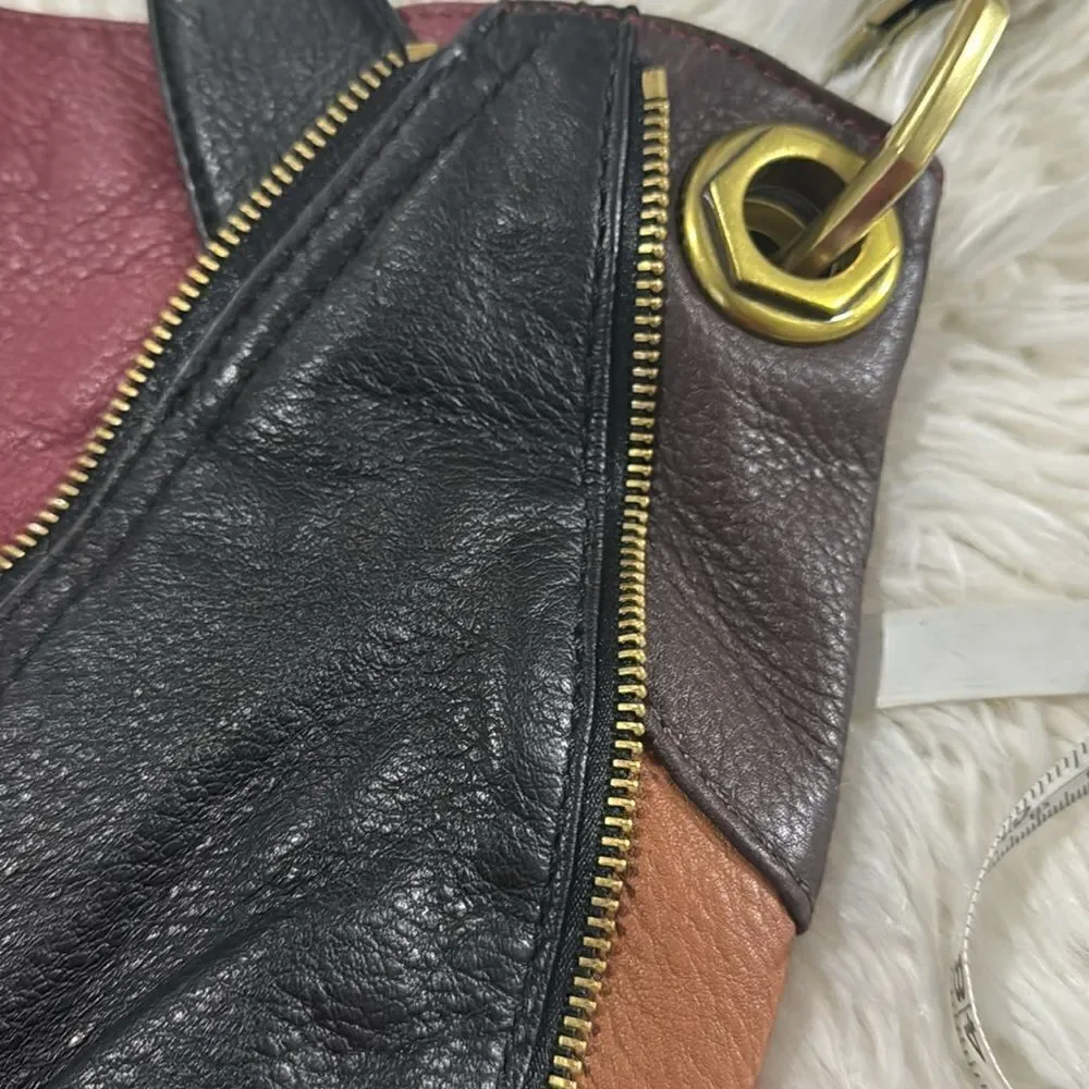 OR YANY LEATHER SATCHELS BAG  MULTICOLOR